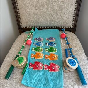 Melissa & Doug Fishing Game with colorful counting fish